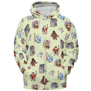 Ewoks Characters Star Wars All-over Print Hoodie