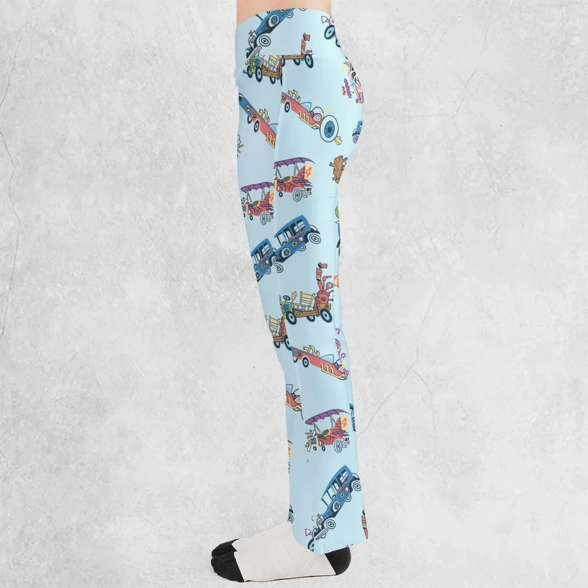 W is for Wacky Races Flare Leggings