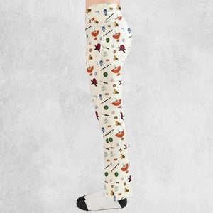 Avatar The Last Airbender Medley Pattern Flare Leggings