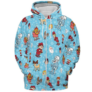 All-over Print Hoodie - 3M5N22KF -  - 3