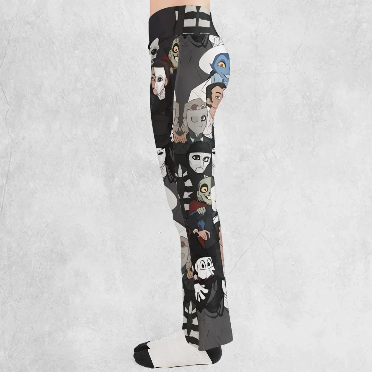 Faces The Phantom of Opera Flare Leggings