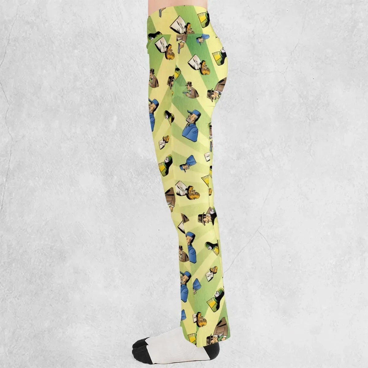 Goons Of '66 DC Comics Flare Leggings