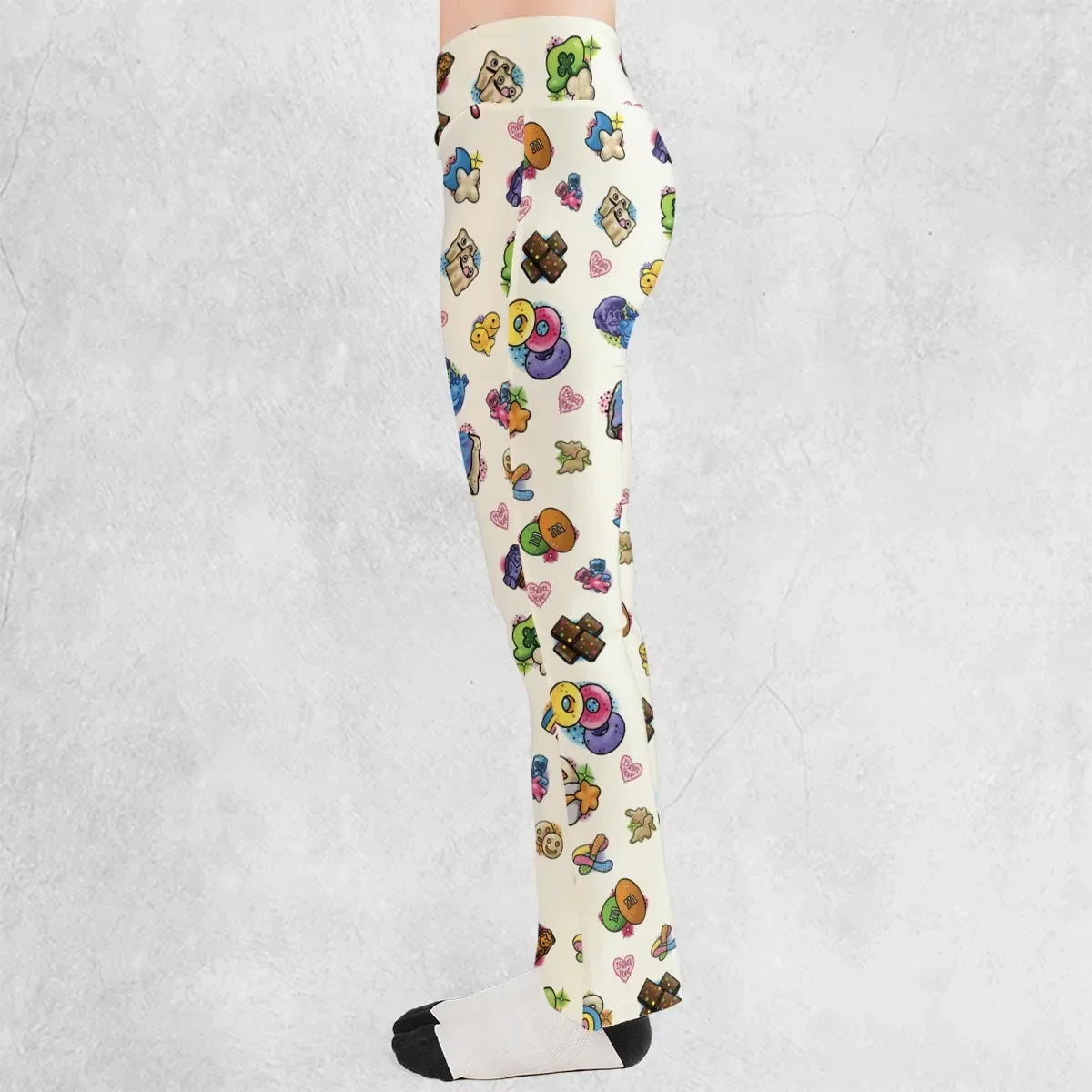 Nostalgic Candy From Your Childhood Flare Leggings