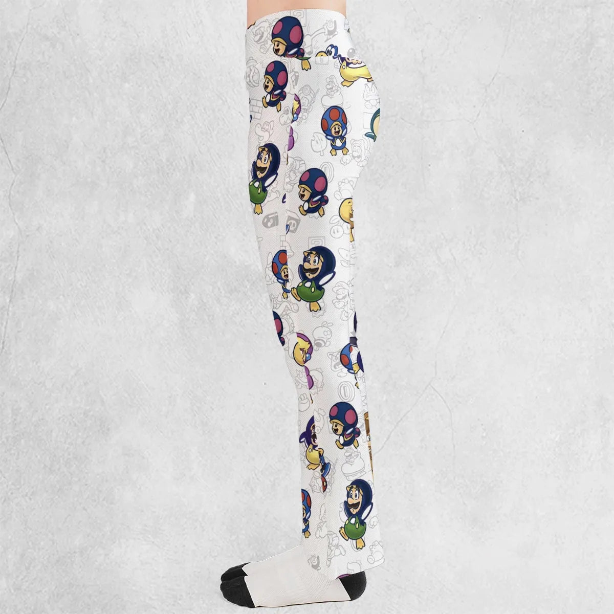 Penguin Party Super Mario Flare Leggings