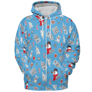 All-over Print Hoodie - 2MWJAD6A -  - 3