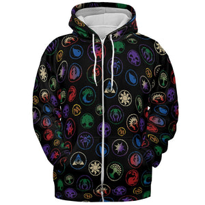 All-over Print Hoodie - M9TPZYC2 -  - 3