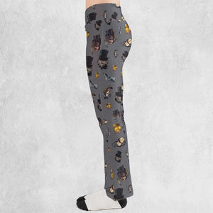 90s Returns Penguin and Catwoman Flare Leggings