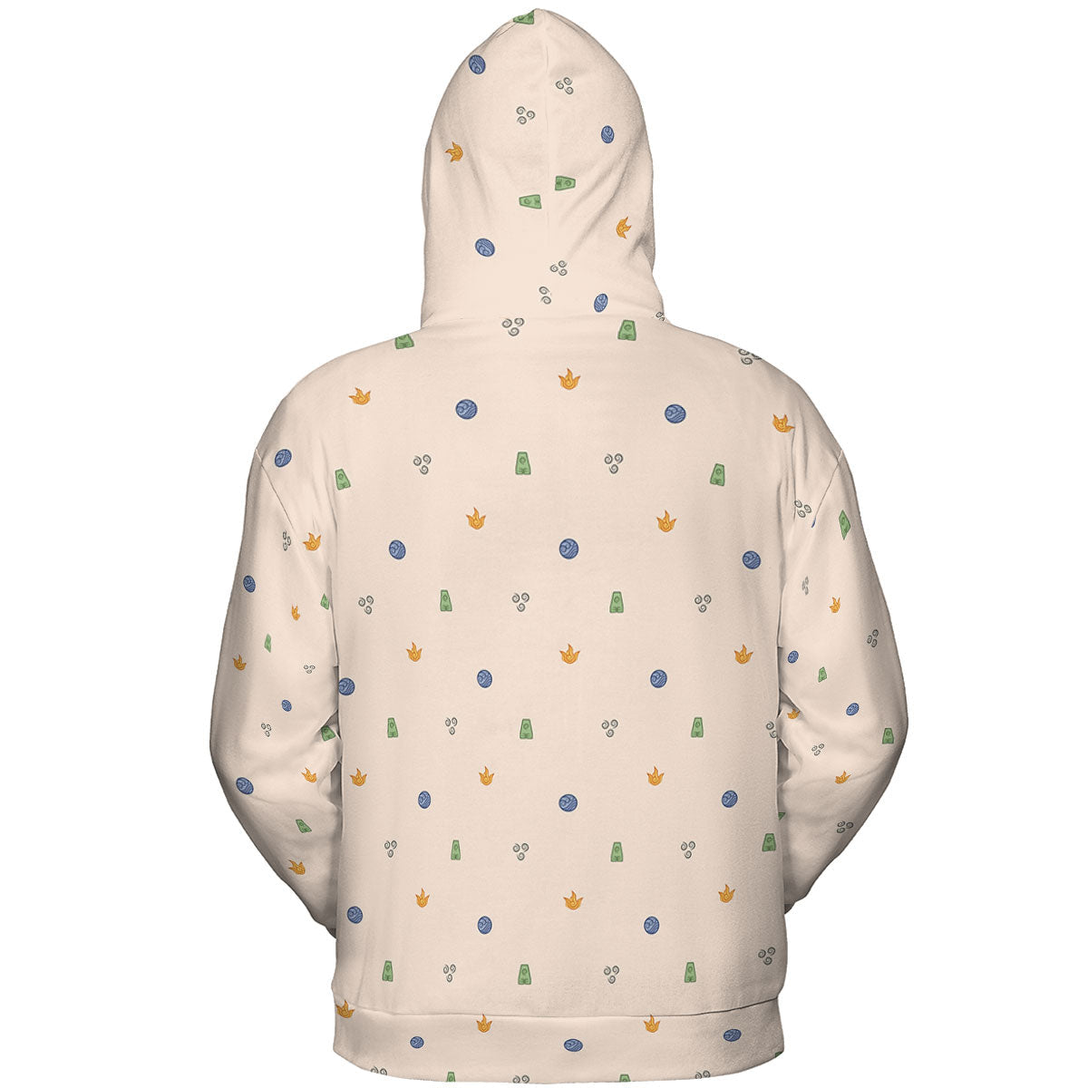 Avatar The Last Airbender Four Elements Pattern All-over Print Hoodie