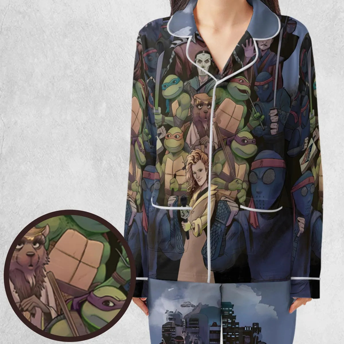Turtles vs Ninja Teenage Mutant Ninja Turtles Pajamas Set