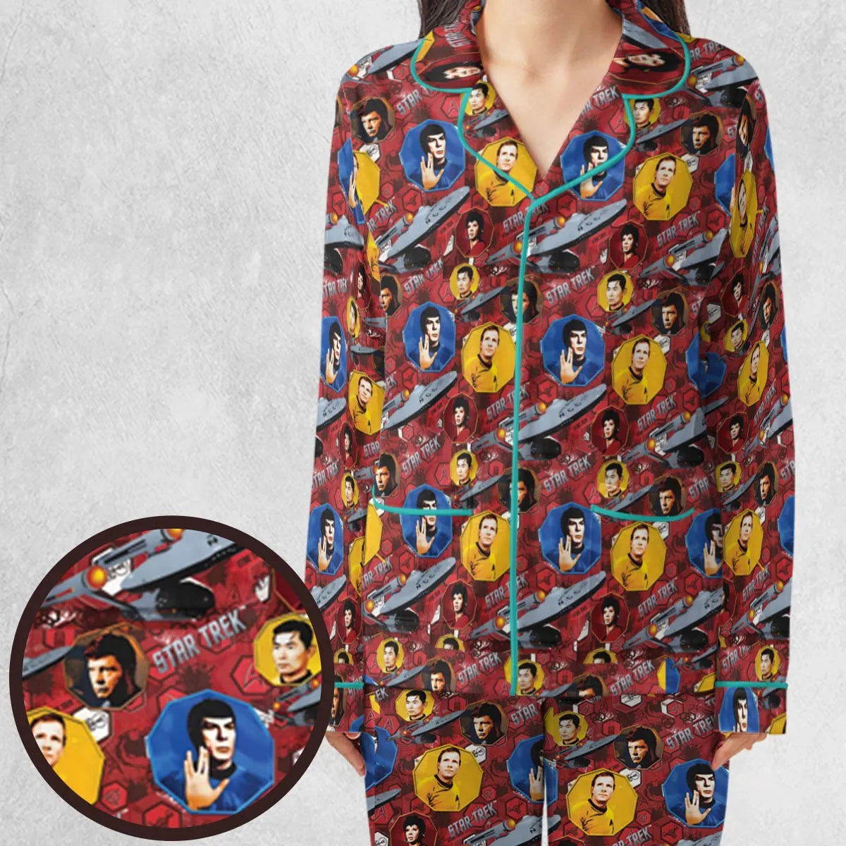 Boldly Star Trek Pajamas Set
