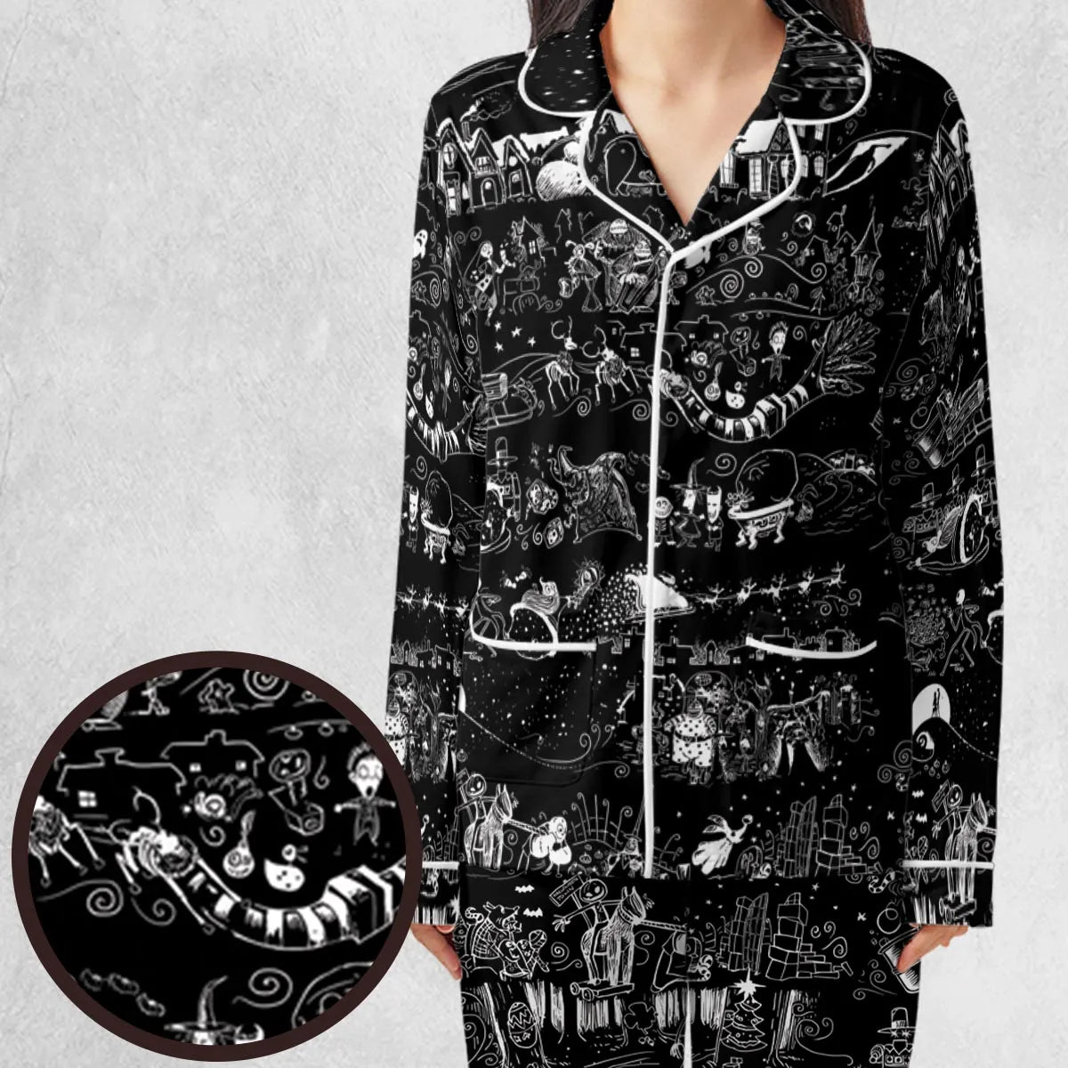 Nightmare Journey Pajamas Set