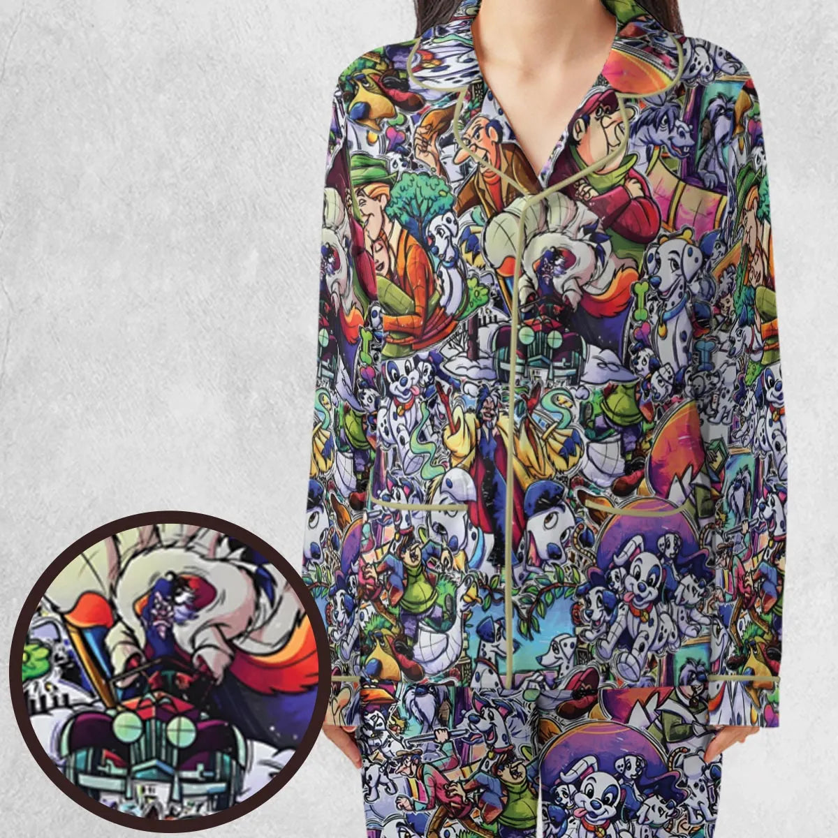 101 Dalmatians Main 90s Pajamas Set