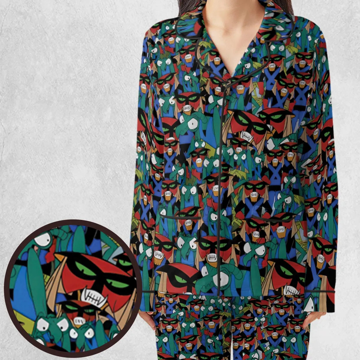 Brak and Zorak Space Ghost Coast to Coast Pajamas Set