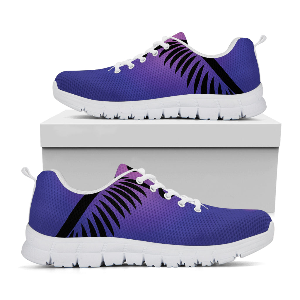 7 Chakras Caduceus Print White Running Shoes