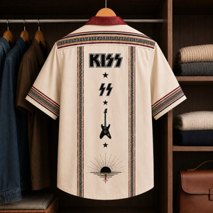 KISS Luxury Design Hawaiian Shirt Hard Rock Inspired Hawaiian Shirt