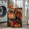 Autumn Cheer Quilted Laundry Basket New Year Merch Gift