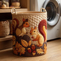 Autumn Forager Quilted Laundry Basket Perfect Gift For Your House