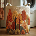 Autumn Forest Quilted Laundry Basket Fall Merch Pick