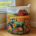 Barn Horizon Quilted Laundry Basket Birthday Merch Gift