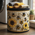 Bee Heaven Quilted Laundry Basket Gift Idea For Busy Families