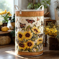 Bloom Petal Quilted Laundry Basket Gift Idea For Busy Families