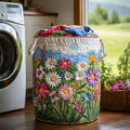 Blooming Prairie Quilted Laundry Basket Easter Merch Gift