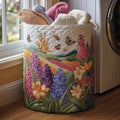 Blossom Field Quilted Laundry Basket Gift To Brighten Their Day