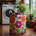 Bohemian Life Quilted Laundry Basket Merch For Him
