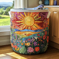 Bright Horizon Quilted Laundry Basket Easter Merch Gift