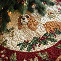 Bright Spaniel Quilted Christmas Tree Skirt Exclusive Christmas Tree Skirt Merch Collection