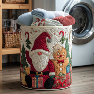 Candy Ginger Quilted Laundry Basket Everyday Merch Choice