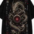 Cosmic Dragon Mech Vintage Tee