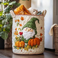 Cozy Gnome Time Quilted Laundry Basket Merch For Kids