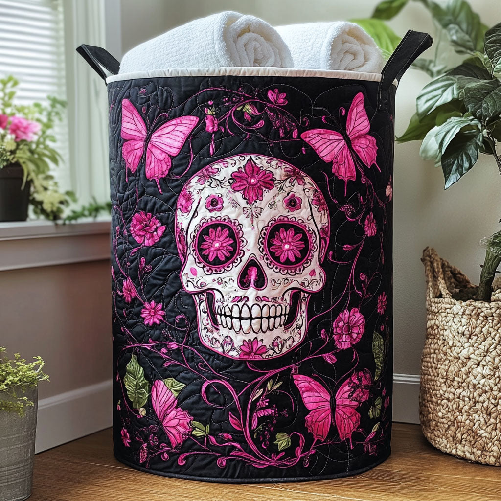 Crypt Keeper Quilted Laundry Basket Mother’s Day Merch Gift