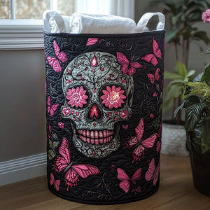 Dark Hollow Quilted Laundry Basket Halloween Merch Gift