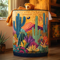 Desert Vibes Quilted Laundry Basket Perfect Gift For Apartment Living