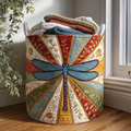Dragonfly Shine Quilted Laundry Basket Fall Merch Pick