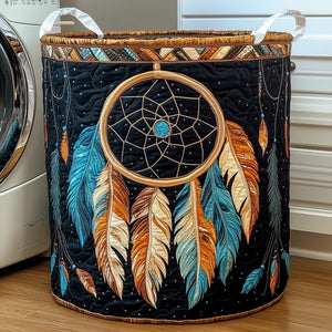 Dreamcatcher Quilted Laundry Basket Valentine’s Day Merch Gift
