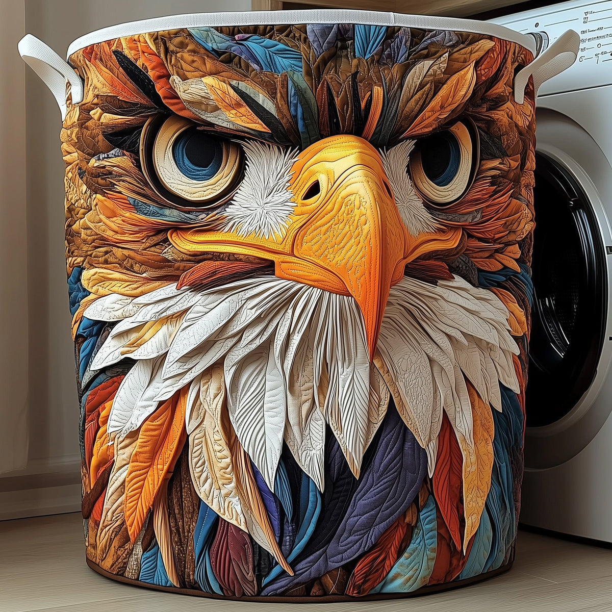 Eagle Quilted Laundry Basket Gftoma4601 Graduation Merch Gift