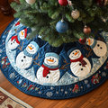 Elf Enchantment Christmas Quilted Tree Skirt Must Have Holiday Merch for Christmas Decor