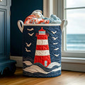 Evening Lightwatch Quilted Laundry Basket Holiday Gift For Laundry Lovers