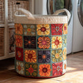Feather Orbit Quilted Laundry Basket Excellent Gift For Her
