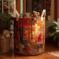 Fern Hollow Quilted Laundry Basket Merch For Dad