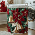 Festive Harmony Quilted Laundry Basket Merch For Friends