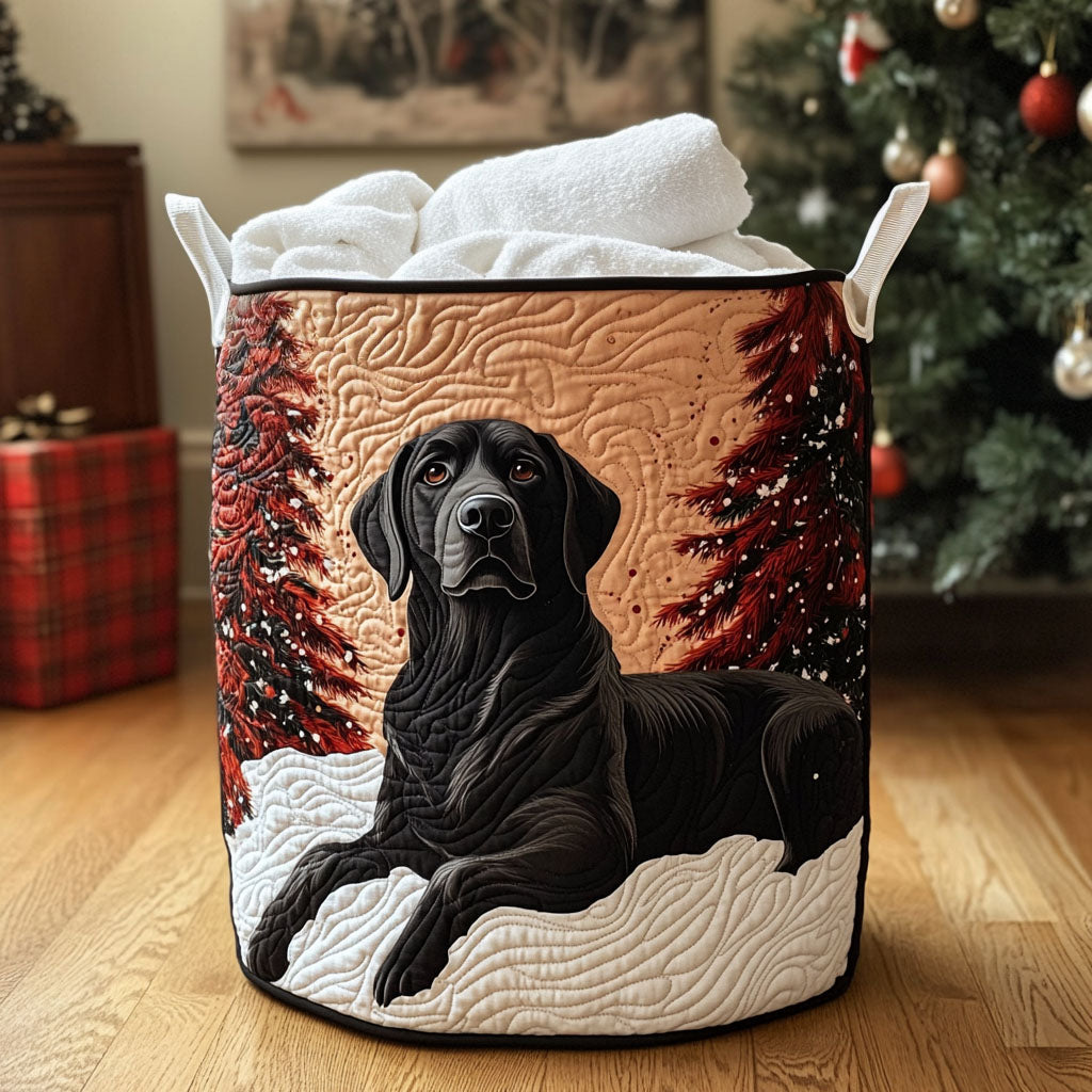 Festive Lab Quilted Laundry Basket Fall Merch Pick