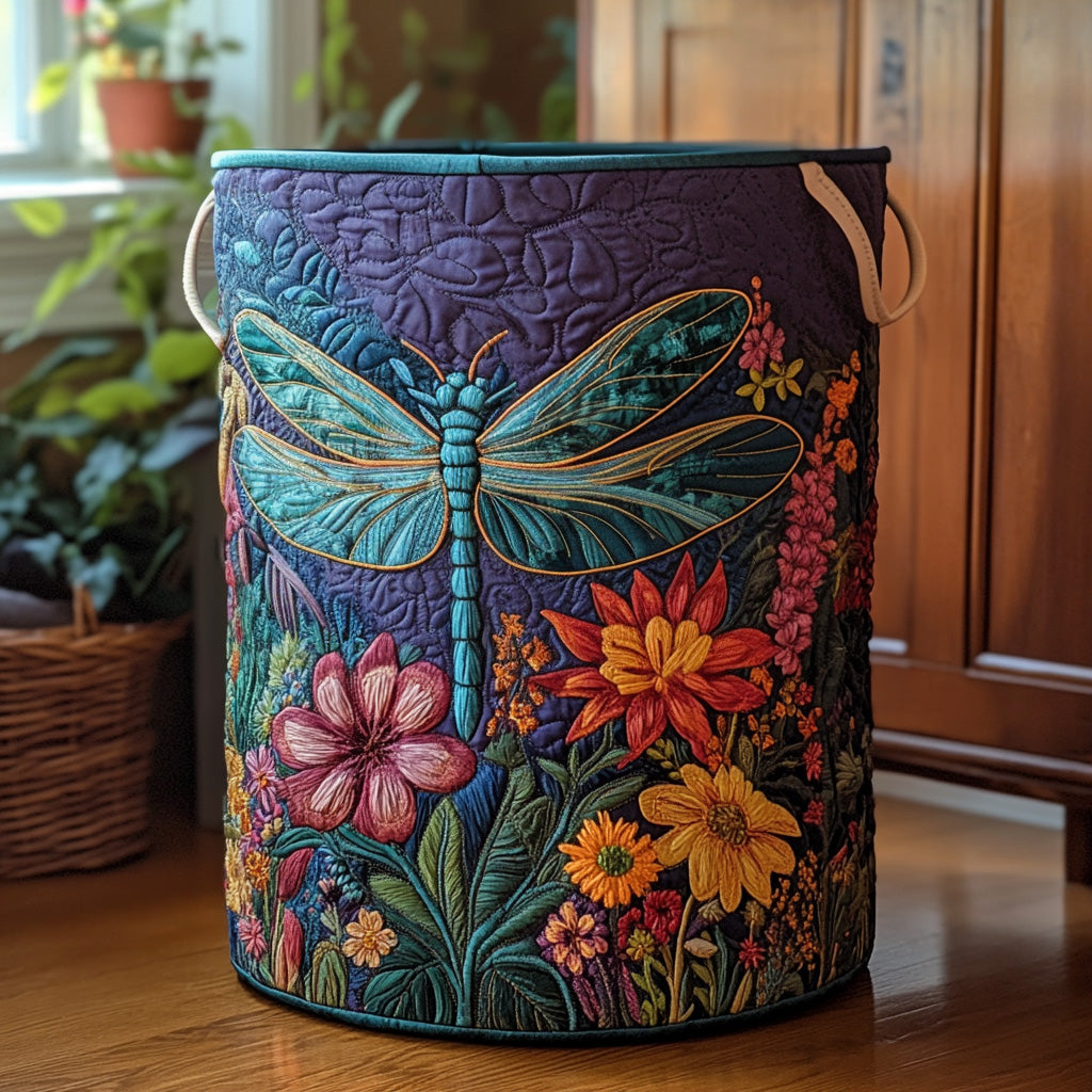Flight Garden Quilted Laundry Basket Great Idea For New Home