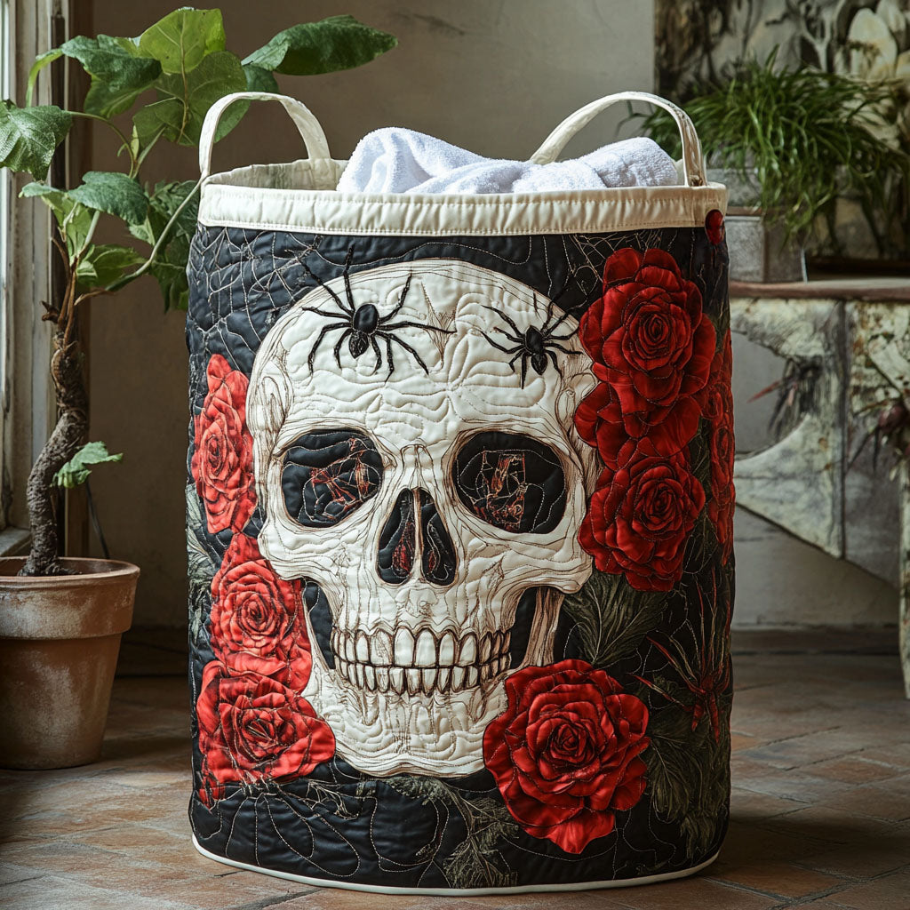 Flowers For The Gone Quilted Laundry Basket Father’s Day Merch Gift