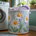 Garden Breeze Quilted Laundry Basket Christmas Merch Gift