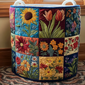 Garden Glow Quilted Laundry Basket Merch For Kids