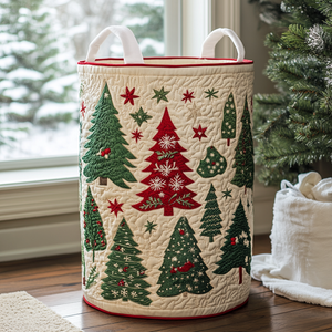 Golden Pines Quilted Laundry Basket Must-Have Laundry Essential